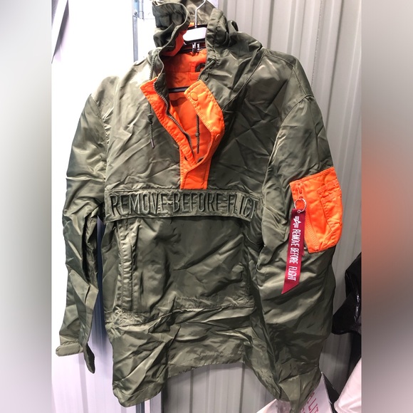 Limited edition Alpha Industries military anorak pullover jacket - Picture 1 of 9